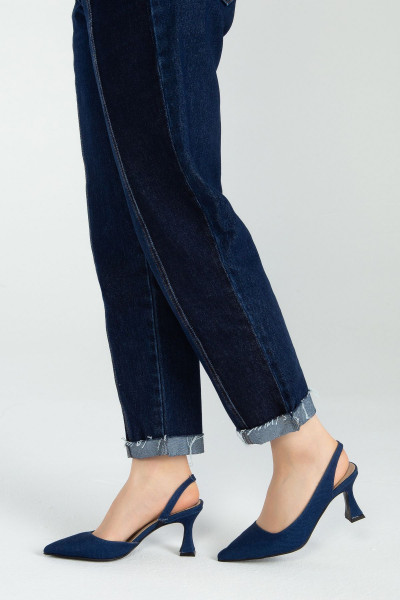 Kadın Vegan Topuklu Ayakkabı 969 75-472 Bn Ayk Y23