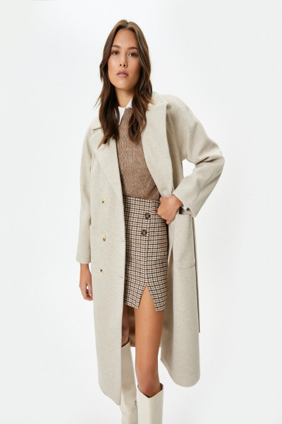 Kadın Vizon Kaban Kadın Vizon Kaban