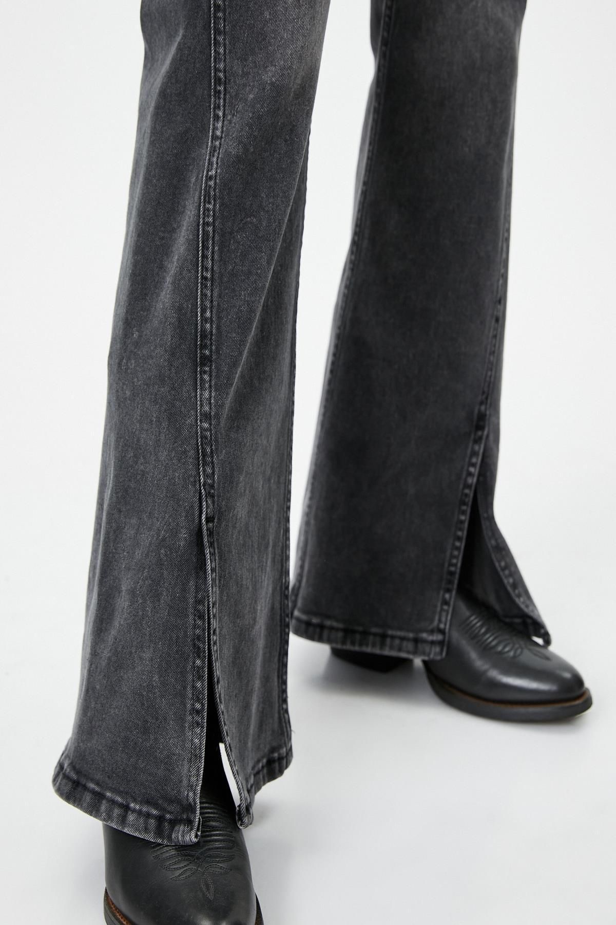 Kadın Siyah Jeans Kadın Siyah Jeans