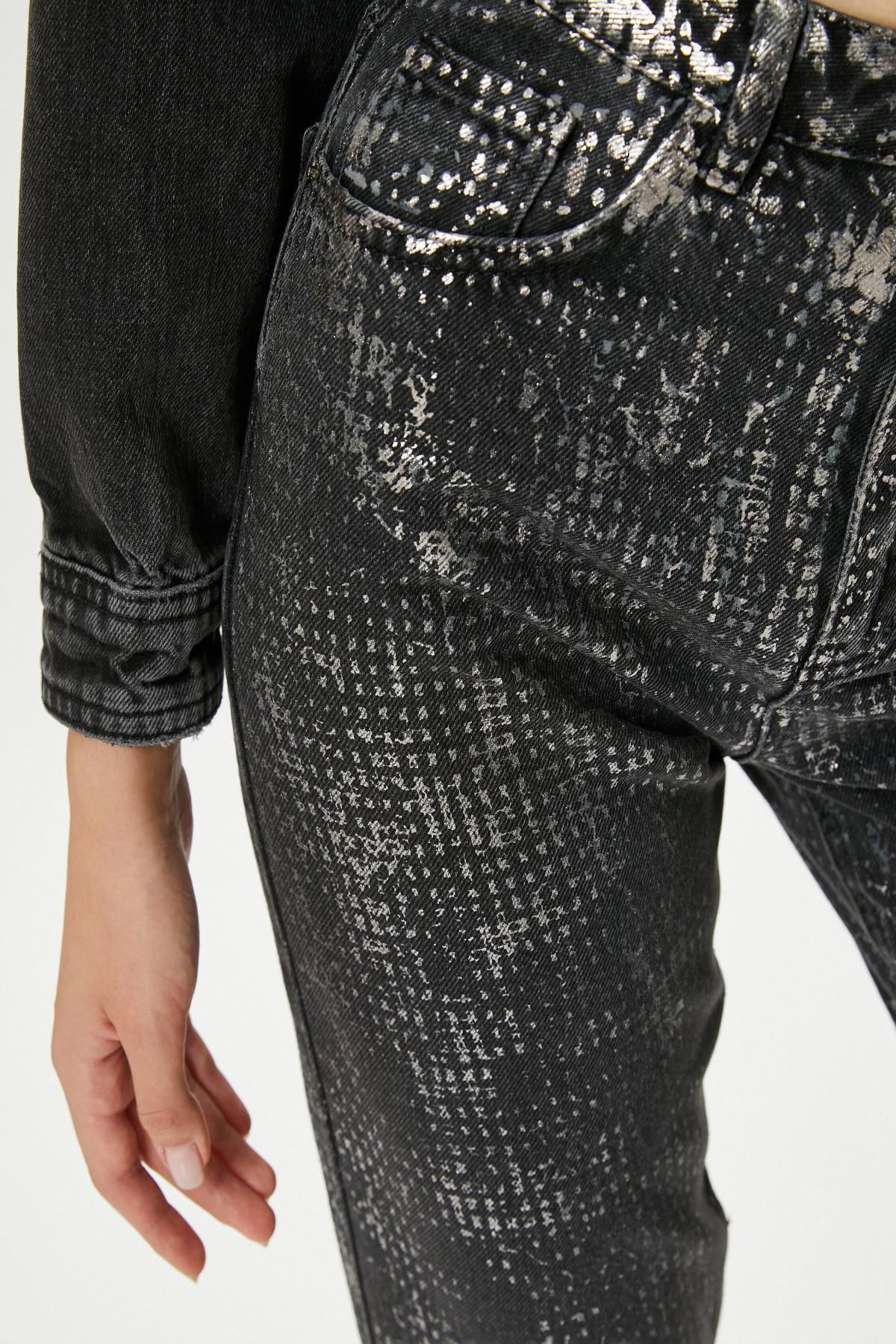 Kadın Siyah Jeans Kadın Siyah Jeans