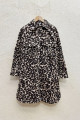Polar Ceket Leopar Desen Polar Ceket Leopar Desen
