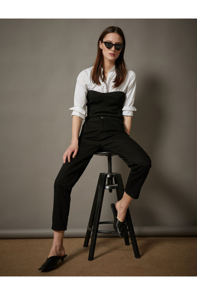 Kadın Siyah Jean Pantolon 1KAK47463MD Kadın Siyah Jean Pantolon 1KAK47463MD