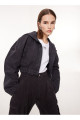 Siyah Kadın Denim Ceket A0512 Siyah Kadın Denim Ceket A0512
