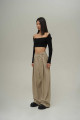 Mai Collection Carmen Kadın Palazzo Olive Green Pantolon Mai Collection Carmen Kadın Palazzo Olive Green Pantolon