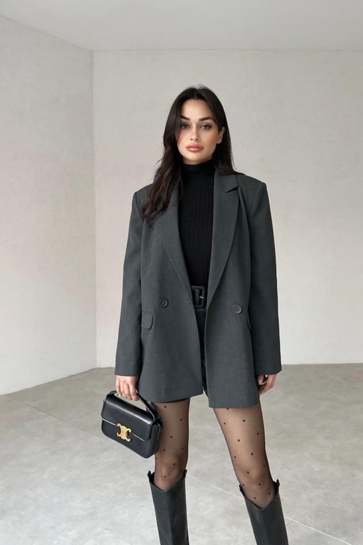 Premium Oversize Blazer Daddy Ceket