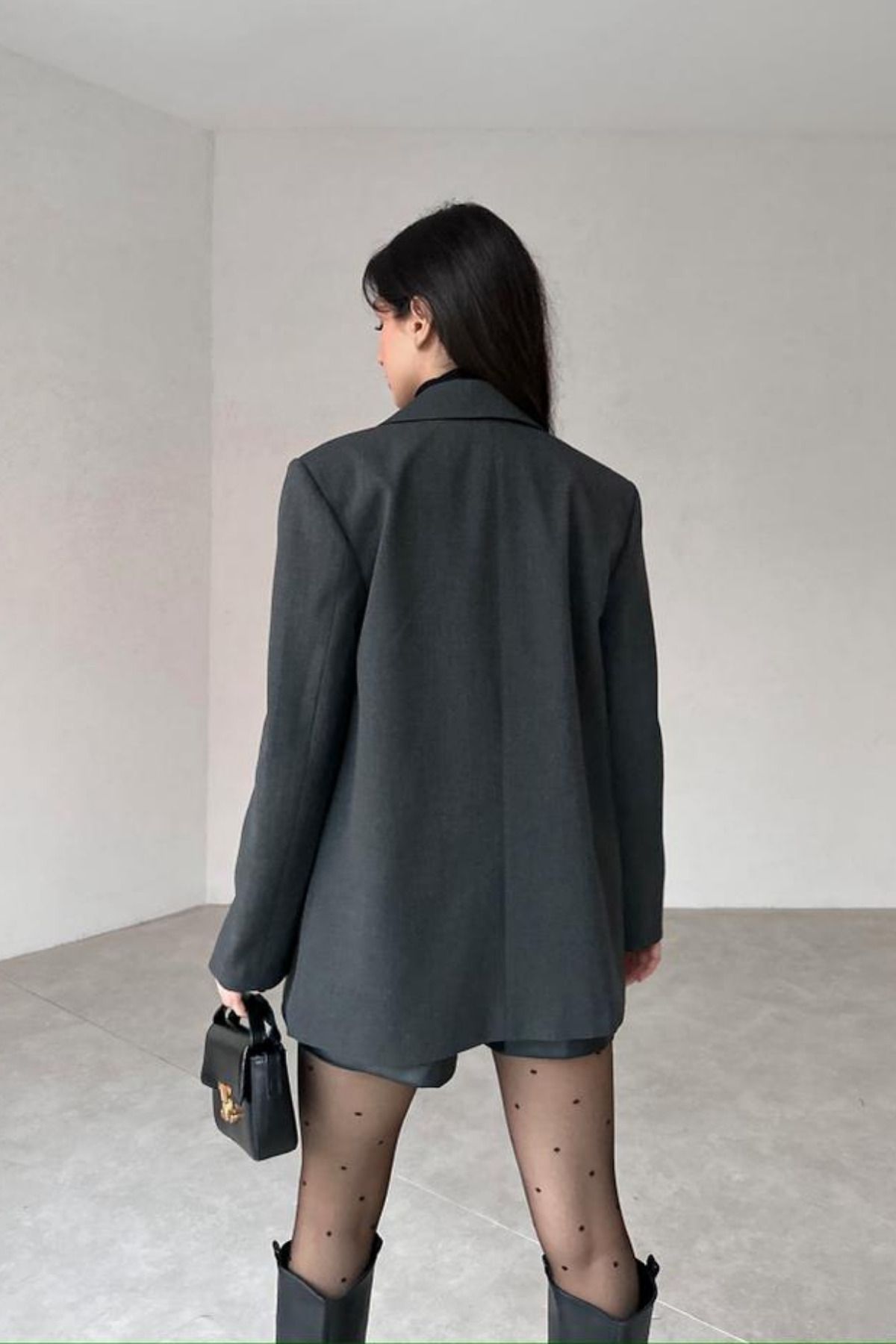 Premium Oversize Blazer Daddy Ceket