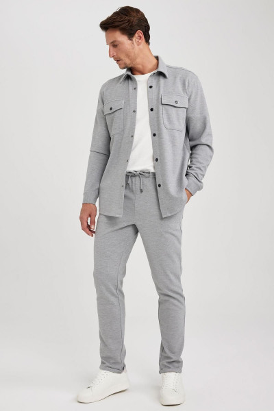 Polo Yaka Her Yöne Esneyen Cepli Uzun Kollu Gömlek Ceket A6831ax23au Polo Yaka Her Yöne Esneyen Cepli Uzun Kollu Gömlek Ceket A6831ax23au