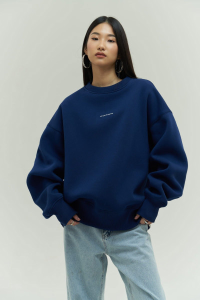 Mai Collection Princess Lacivert Oversize Sweatshirt Mai Collection Princess Lacivert Oversize Sweatshirt