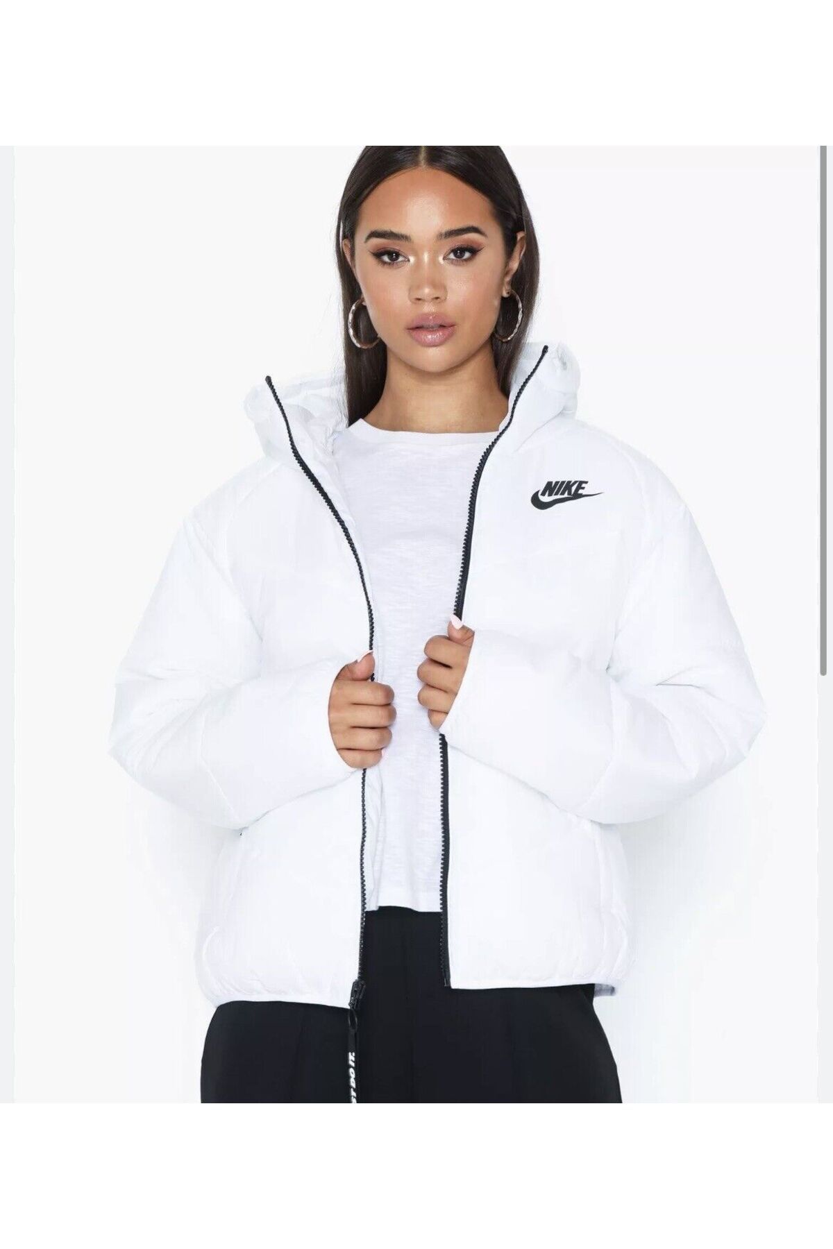 Sportswear Therma-fıt Kadın Beyaz Mont Dx1797-121 Sportswear Therma-fıt Kadın Beyaz Mont Dx1797-121