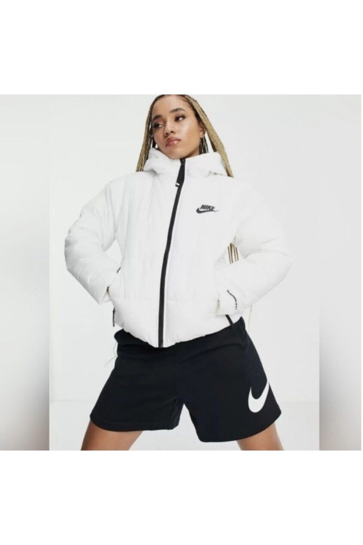 Sportswear Therma-fıt Kadın Beyaz Mont Dx1797-121 Sportswear Therma-fıt Kadın Beyaz Mont Dx1797-121