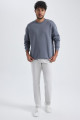 Oversize Geniş Kalıp Bisiklet Yaka Basic Düz Sweatshirt T5139az23au Oversize Geniş Kalıp Bisiklet Yaka Basic Düz Sweatshirt T5139az23au