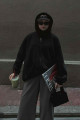 Ön Fermuarlı Düz Sweatshirt Ön Fermuarlı Düz Sweatshirt