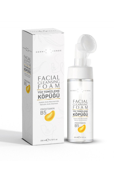 Facial Cleansing Foam Yüz Temizleme Köpüğü 200 Ml (Aplikatörlü) Derinlemesine Temizlik Facial Cleansing Foam Yüz Temizleme Köpüğü 200 Ml (Aplikatörlü) Derinlemesine Temizlik