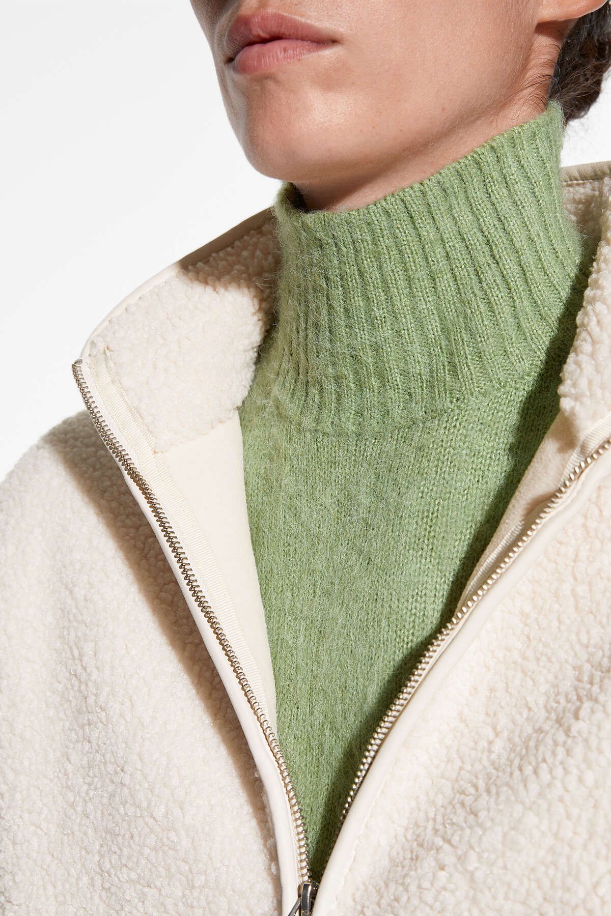 Suni yün ceket Suni yün ceket