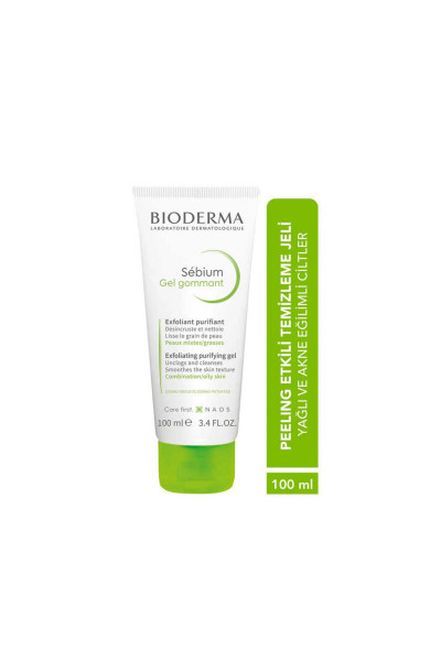 Sebium Exfoliating Gel Karma ve Yağlı Ciltler İçin Peeling Etkili Arındırıcı Yüz Jeli 100ml Sebium Exfoliating Gel Karma ve Yağlı Ciltler İçin Peeling Etkili Arındırıcı Yüz Jeli 100ml