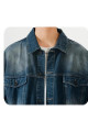 Vintage Denim Kot Unisex Ceket Vintage Denim Kot Unisex Ceket