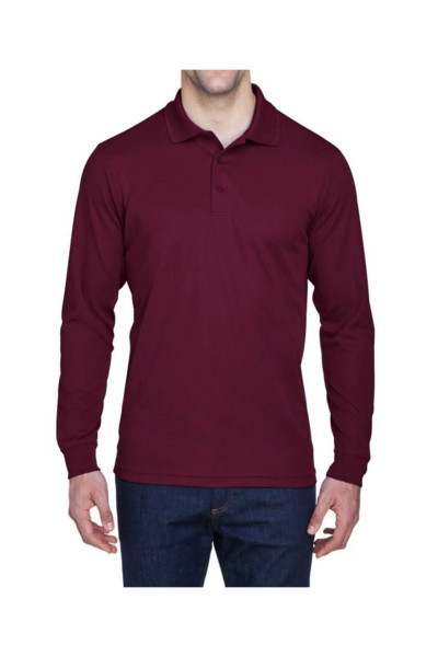 Unisex Uzun Kollu Polo Yaka T-shirt Unisex Uzun Kollu Polo Yaka T-shirt