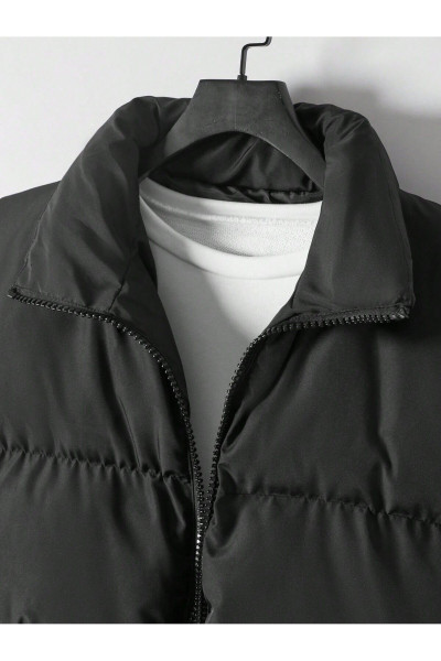 Unisex Oversize Siyah Waterproof Bomber Mont Unisex Oversize Siyah Waterproof Bomber Mont