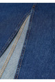 Yırtmaçlı denim etek Yırtmaçlı denim etek