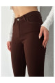 Skinny Kahve Dar Paça Yoğun Elastan (Yüksek Esneklik Ve Toparlayıcı) Skinny Kahve Dar Paça Yoğun Elastan (Yüksek Esneklik Ve Toparlayıcı)