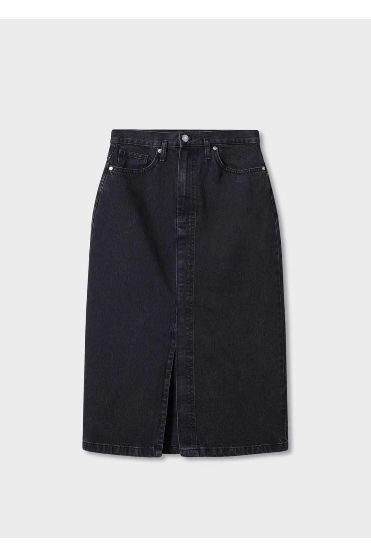 Midi denim etek Midi denim etek