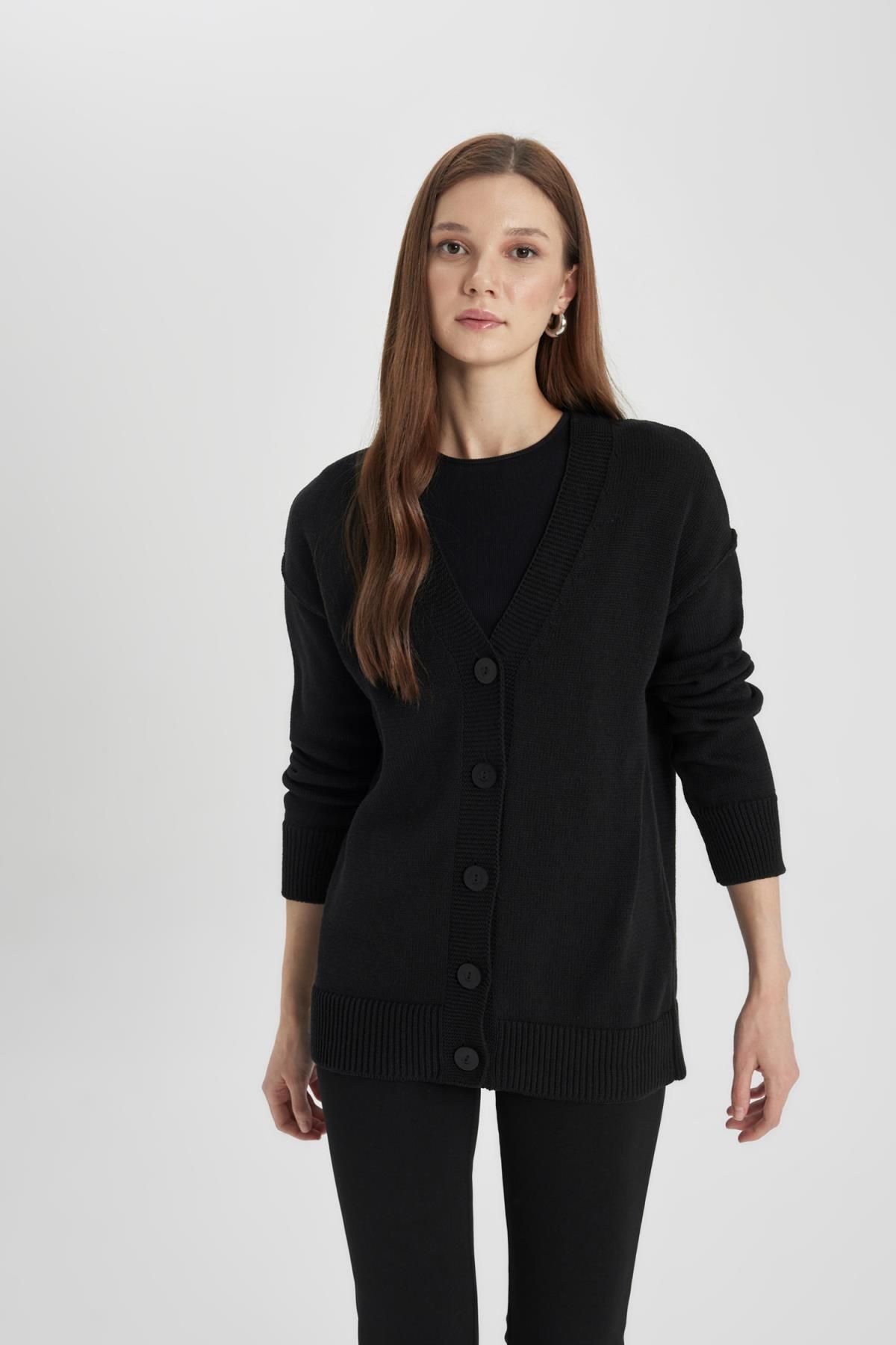 Regular Fit V Yaka Hırka B8369ax24sp Regular Fit V Yaka Hırka B8369ax24sp
