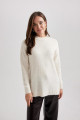 Regular Fit Bisiklet Yaka Basic Düz Triko Kazak Tunik B3548ax23wn Regular Fit Bisiklet Yaka Basic Düz Triko Kazak Tunik B3548ax23wn