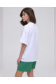 Unisex Bisiklet Yaka Basic Oversize T-shirt Unisex Bisiklet Yaka Basic Oversize T-shirt