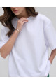 Unisex Bisiklet Yaka Basic Oversize T-shirt Unisex Bisiklet Yaka Basic Oversize T-shirt