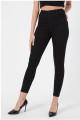 Skinny Siyah Dar Paça Yüksek Bel Toparlar Skinny Siyah Dar Paça Yüksek Bel Toparlar
