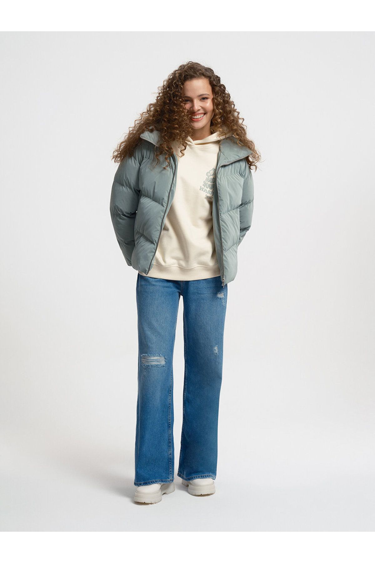 Regular Fit Kadın Mont Regular Fit Kadın Mont