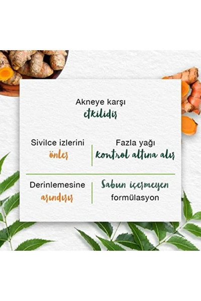 Herbals Neem Özlü Arındırıcı Yüz Temizleme Köpüğü 150 Ml MehDem310 Herbals Neem Özlü Arındırıcı Yüz Temizleme Köpüğü 150 Ml MehDem310