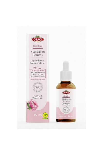 Gül Kürü Yüz Bakım Serumu Nemlendirici Aydınlatıcı 30 ml MehDem304 Gül Kürü Yüz Bakım Serumu Nemlendirici Aydınlatıcı 30 ml MehDem304