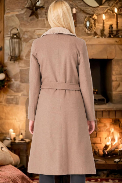 Z6671 DEWBERRY PALTO-DÜZ BEJ Z6671 DEWBERRY PALTO-DÜZ BEJ