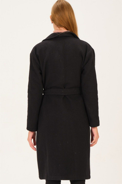 Z6765 Palto-siyah