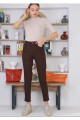 Lora Super Kahve Mom Boyfriend Kot Pantolon Yüksek Bel Esnek 2024 Lora Super Kahve Mom Boyfriend Kot Pantolon Yüksek Bel Esnek 2024