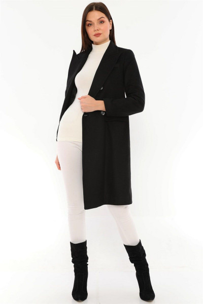 Z6672 Palto-siyah Z6672 Palto-siyah