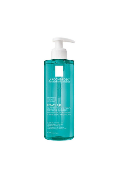 Effaclar Akneye Eğilimli ve Yağlı Ciltler İçin Leke Karşıtı Mikro Peeling Temizleme Jeli 400ml Effaclar Akneye Eğilimli ve Yağlı Ciltler İçin Leke Karşıtı Mikro Peeling Temizleme Jeli 400ml