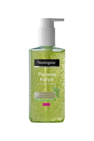 Parlama Karşıtı Yüz Temizleme Jeli - Misket Limonu & Aloe Vera 200 Ml Parlama Karşıtı Yüz Temizleme Jeli - Misket Limonu & Aloe Vera 200 Ml