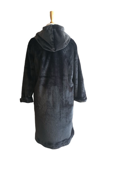 SUNİ KÜRK KAPÜŞONLU PALTO SUNİ KÜRK KAPÜŞONLU PALTO