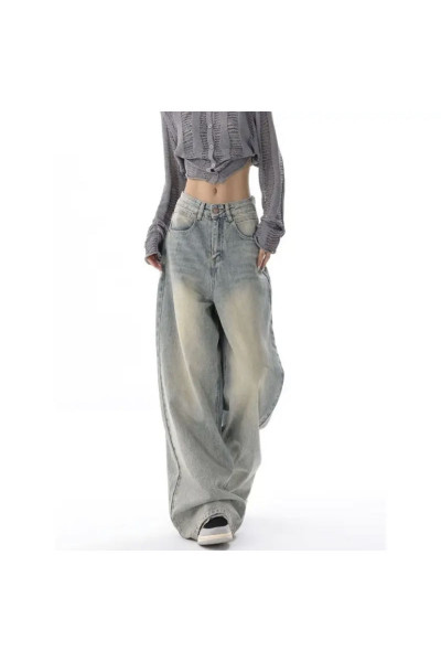 Y2K RECYCLED BAGGY POCKET JEAN PANTOLON Y2K RECYCLED BAGGY POCKET JEAN PANTOLON
