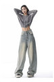 Y2K RECYCLED BAGGY POCKET JEAN PANTOLON Y2K RECYCLED BAGGY POCKET JEAN PANTOLON