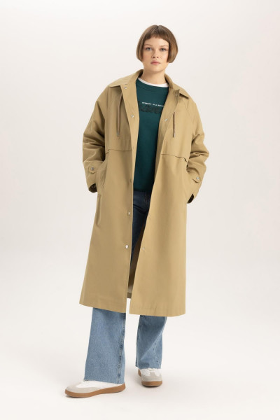 Su Itici Oversize Geniş Kesim Çıkarılabilir Kapüşonlu Beli Bağcıklı Uzun Trençkot A7500ax24sp Su Itici Oversize Geniş Kesim Çıkarılabilir Kapüşonlu Beli Bağcıklı Uzun Trençkot A7500ax24sp