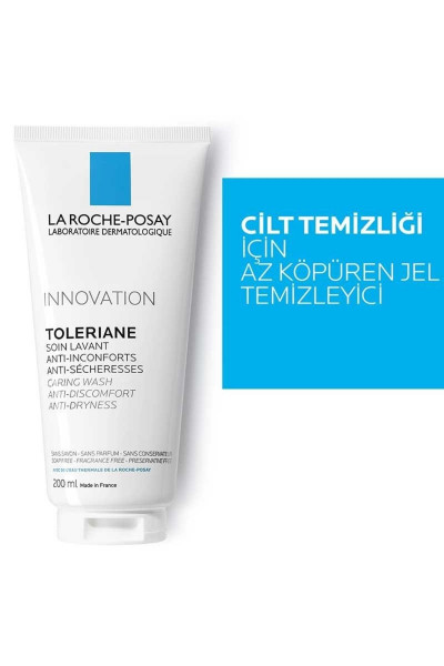 Toleriane Caring Wash Kuruluk ve Karşıtıyı Gideren Nemlendirici Cilt ve Makyaj Temizleyici Jel 200ml Toleriane Caring Wash Kuruluk ve Karşıtıyı Gideren Nemlendirici Cilt ve Makyaj Temizleyici Jel 200ml