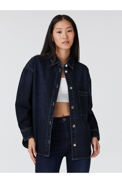 Oversize Kadın Gömlek U.kol Oversize Kadın Gömlek U.kol