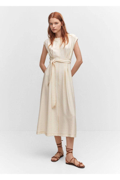 Kuşaklı Elbise Kuşaklı Elbise