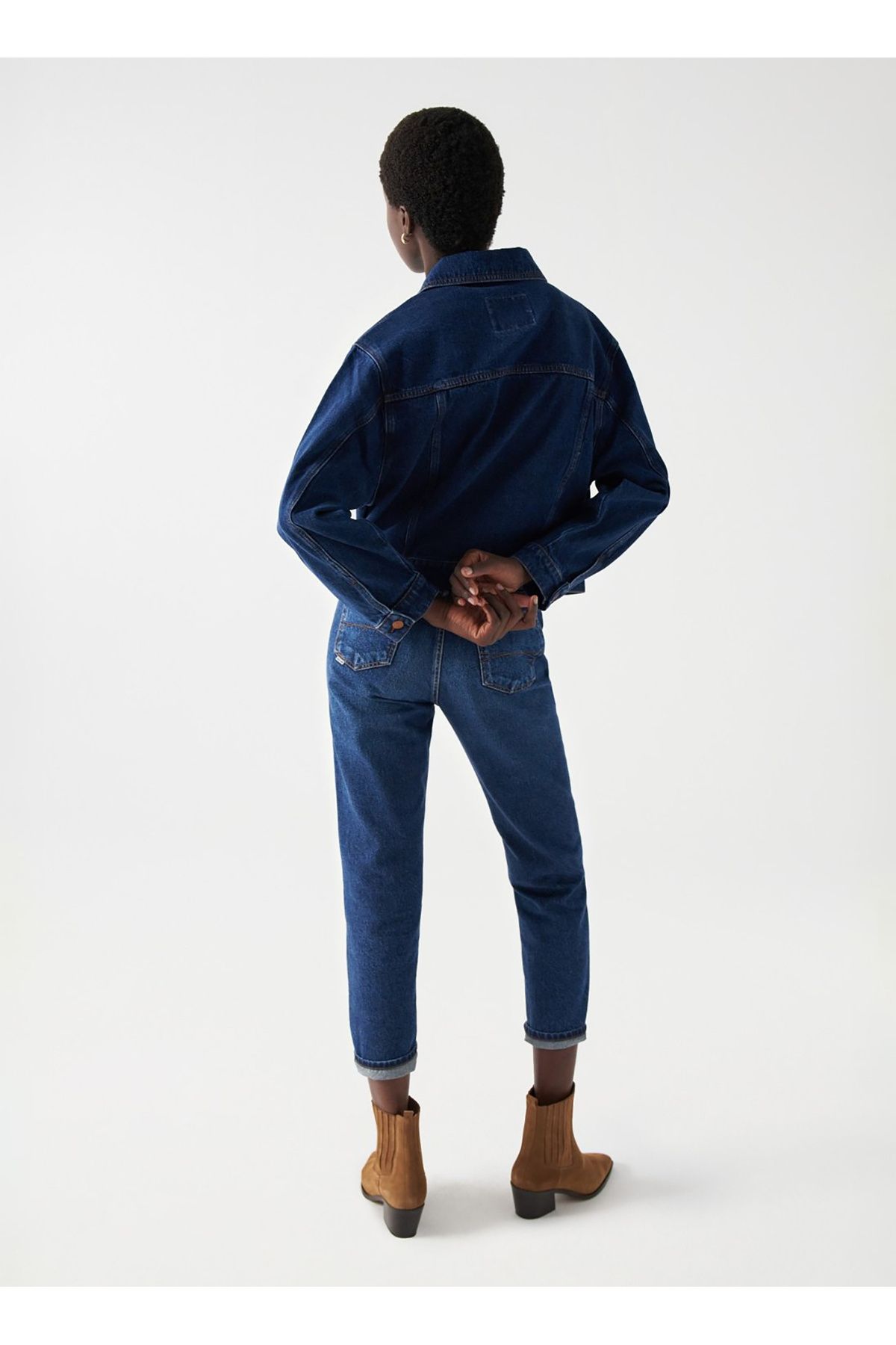 Koyu Mavi Kadın Denim Ceket 21007037 Koyu Mavi Kadın Denim Ceket 21007037