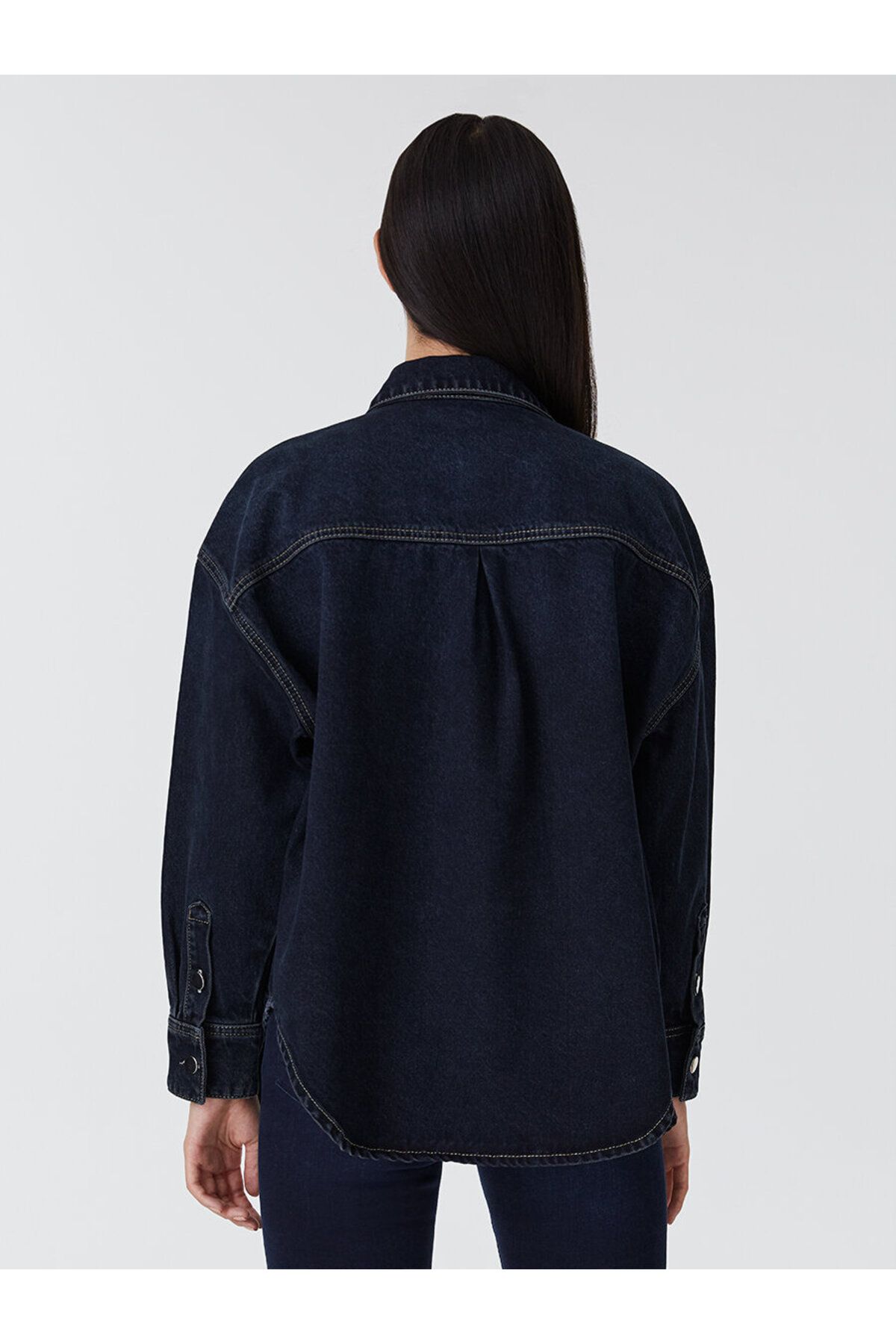 Oversize Kadın Gömlek U.kol Oversize Kadın Gömlek U.kol