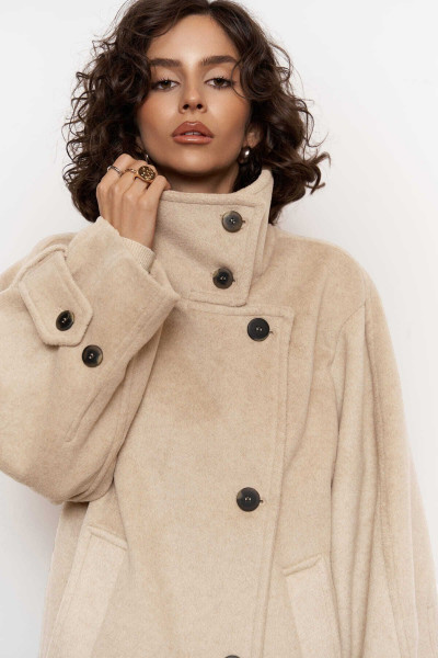 Onyx Taupe Kaşe Kaban Onyx Taupe Kaşe Kaban