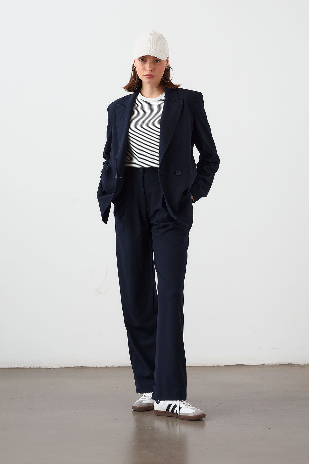 Kruvaze Oversize Ceket Kruvaze Oversize Ceket